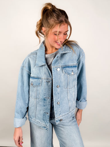 Light Wash Denim Jacket