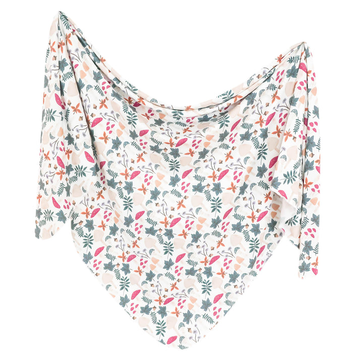 Printed Knit Swaddle Blanket