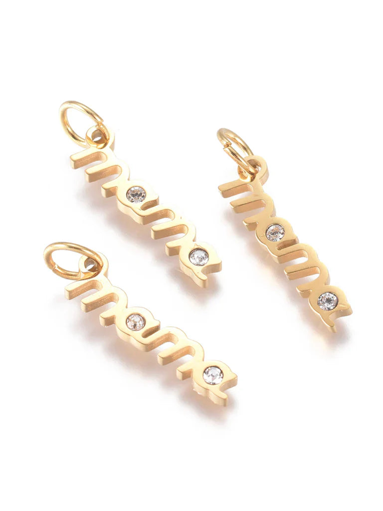 Mama Heart Lock Necklace