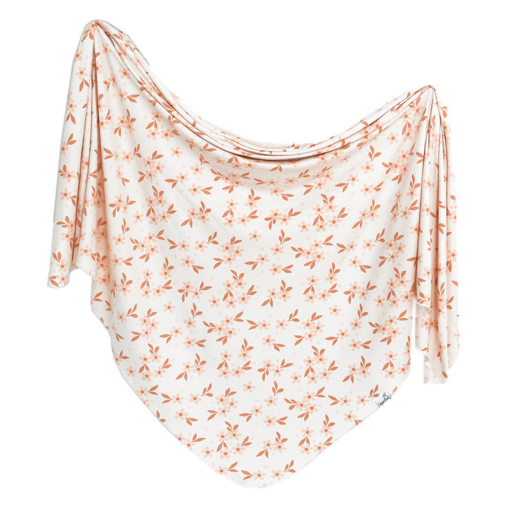 Printed Knit Swaddle Blanket