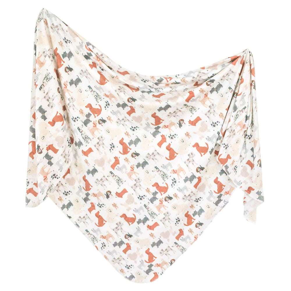 Printed Knit Swaddle Blanket