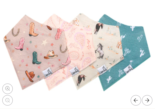 Bandana Bibs (4-Pack)