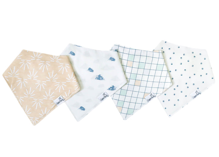 Bandana Bibs (4-Pack)