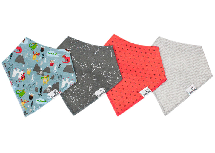 Bandana Bibs (4-Pack)
