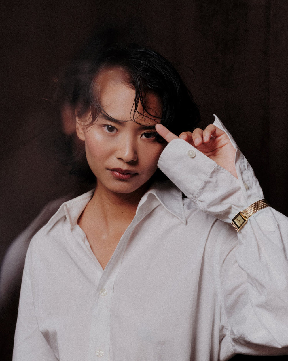 Revel Metal Mesh Bracelet Watch