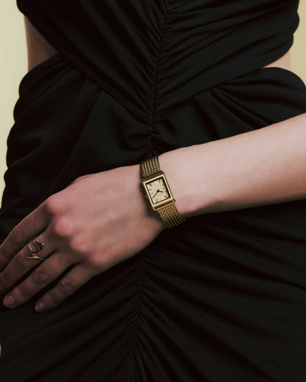 Virgil Mini Tethered Metal Bracelet Watch