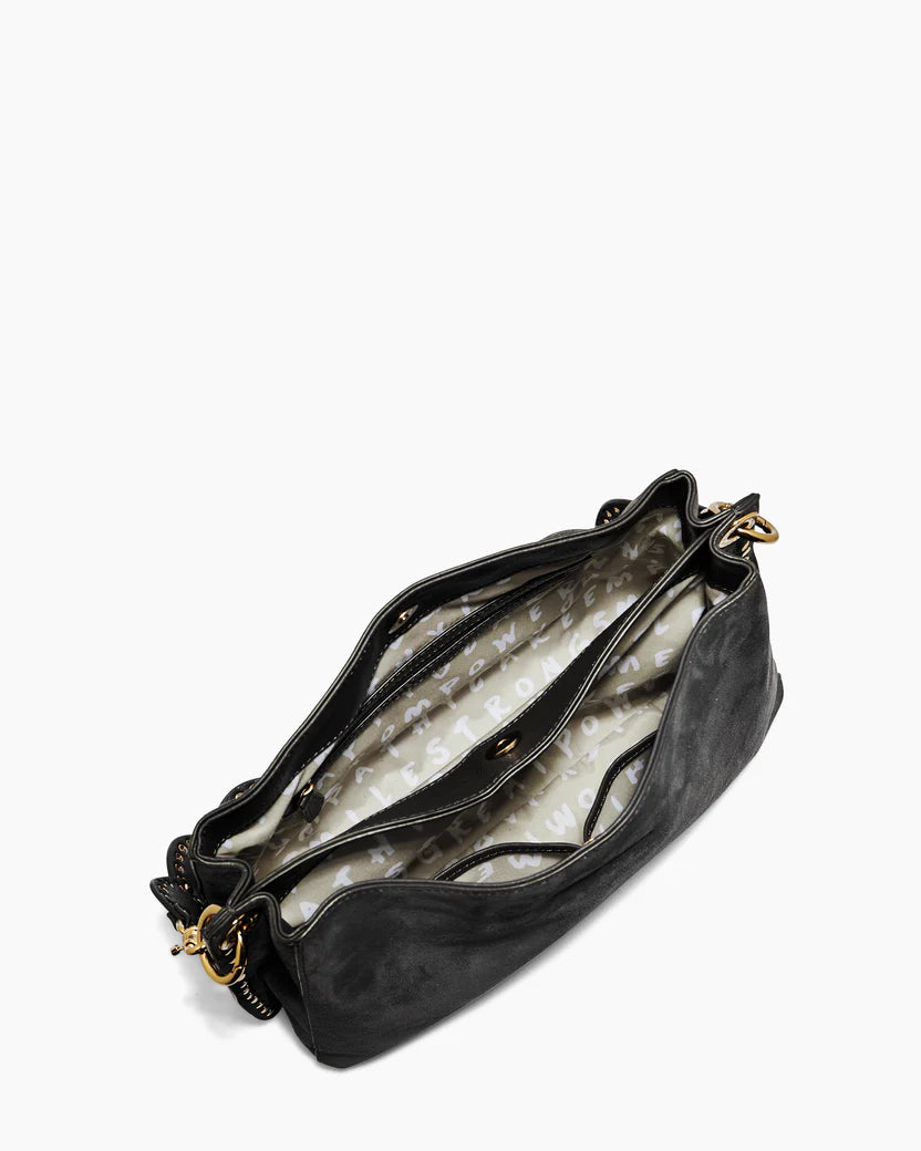 Roma Double Entry Shoulder Bag