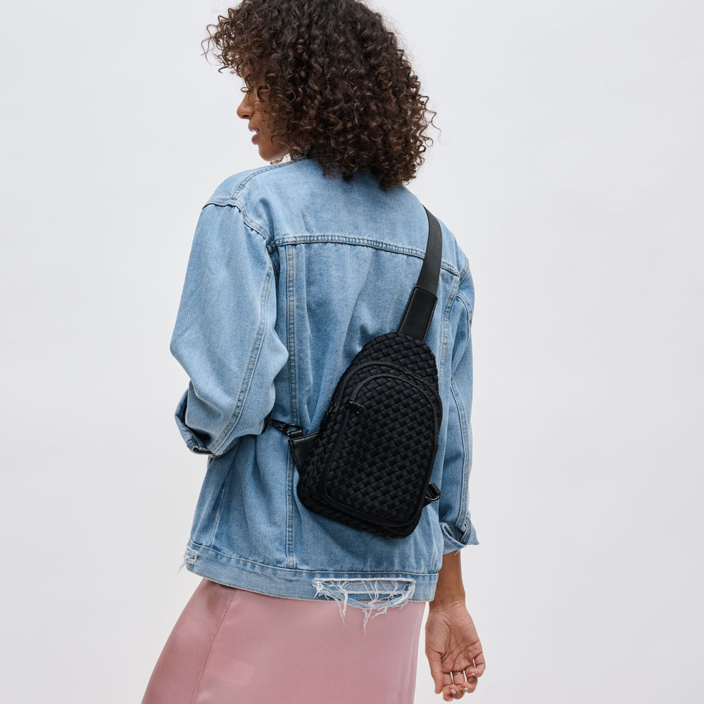Beyond The Horizon Woven Neoprene Sling Backpack