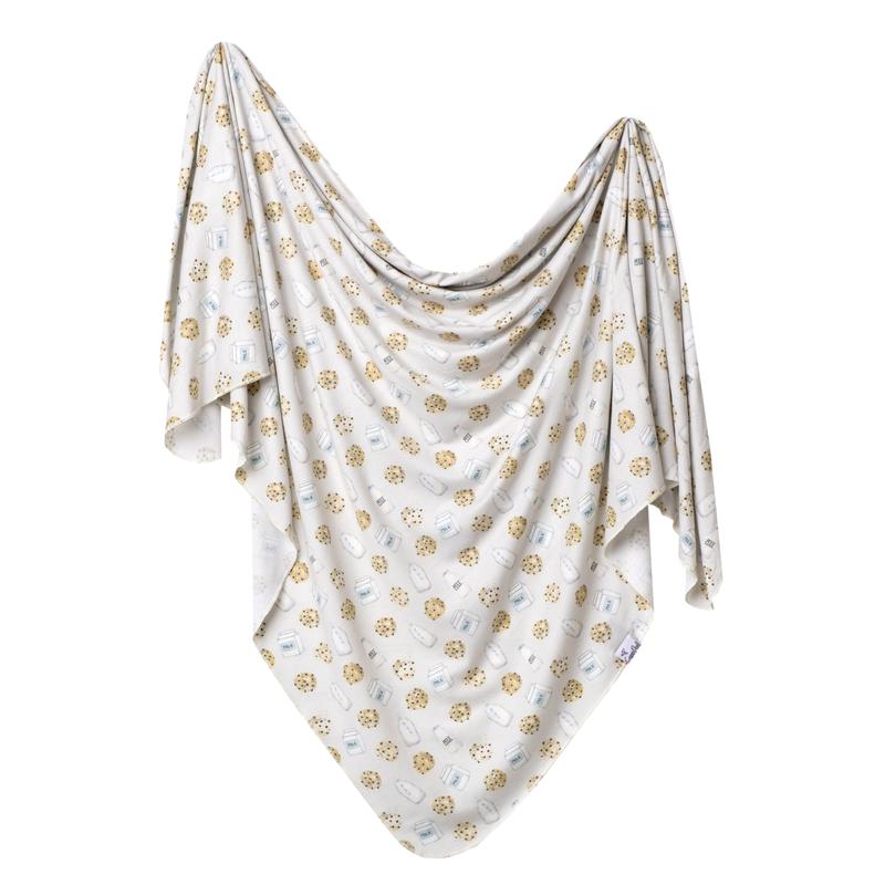 Printed Knit Swaddle Blanket