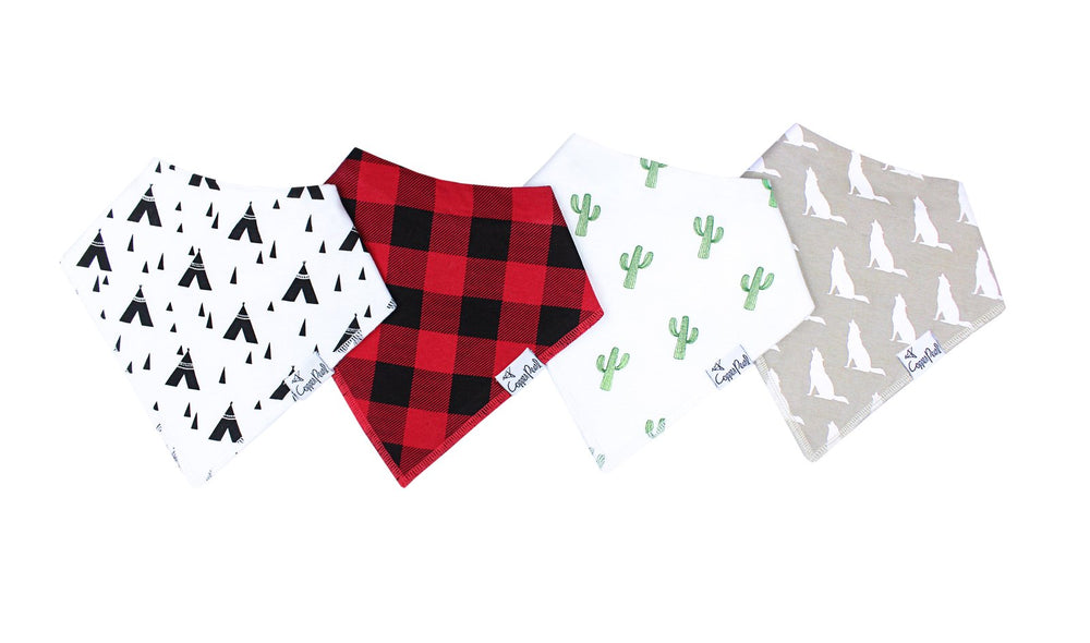 Bandana Bibs (4-Pack)