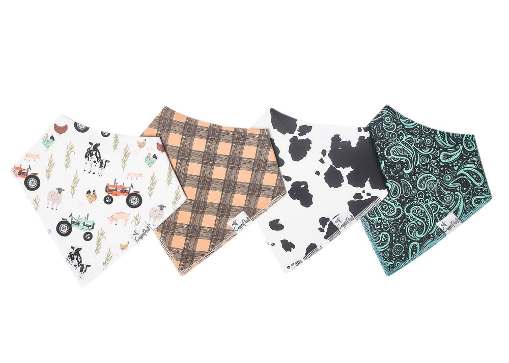 Bandana Bibs (4-Pack)
