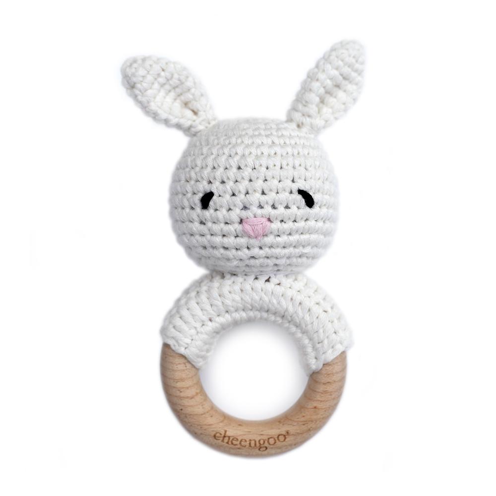 Bunny Teething Rattle